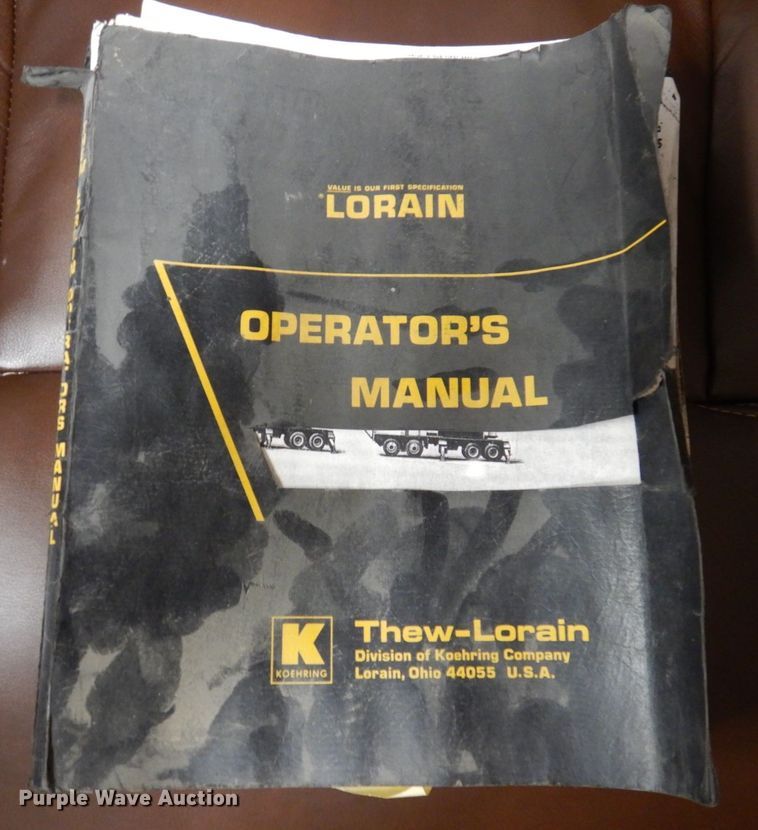 image for item DP5467 Lorain Moto-Crane 25H  crane