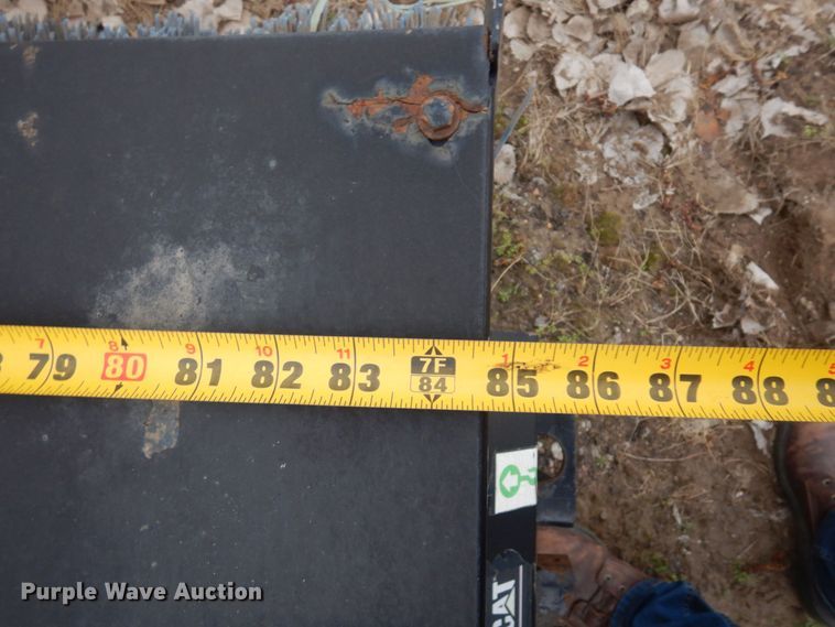 image for item DR0351 Caterpillar BA18  skid steer broom