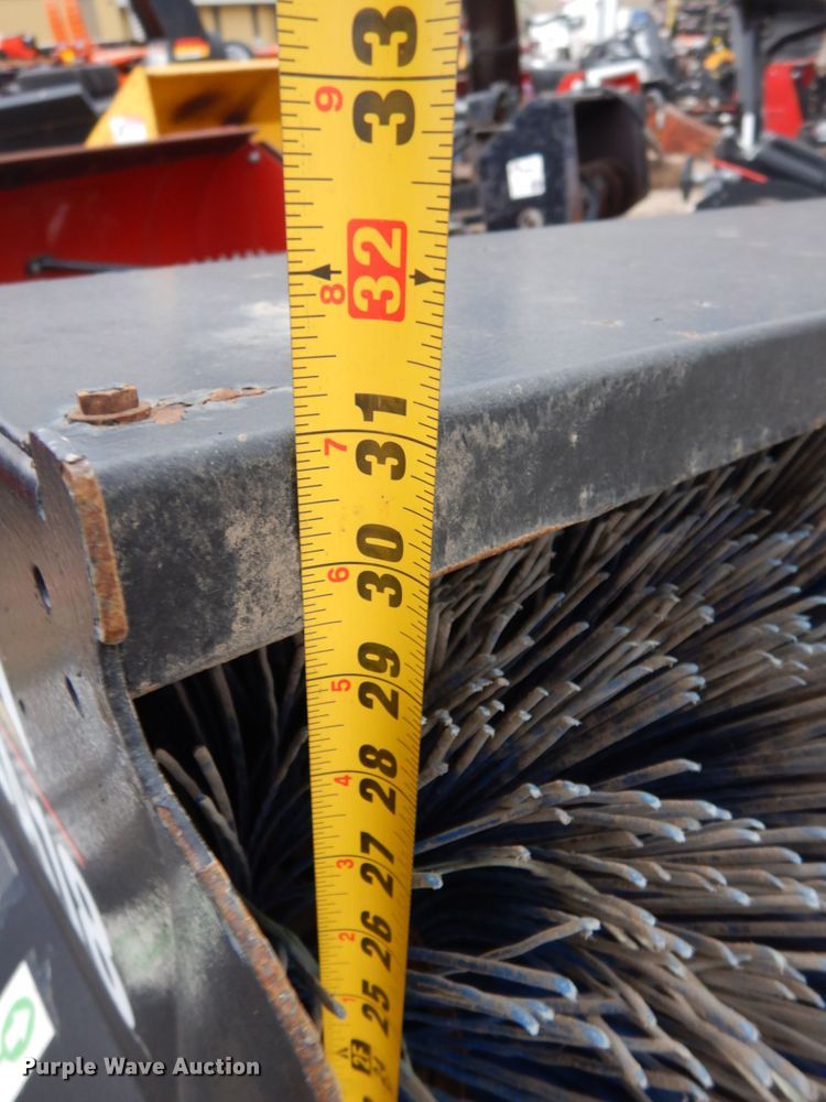 image for item DR0351 Caterpillar BA18  skid steer broom