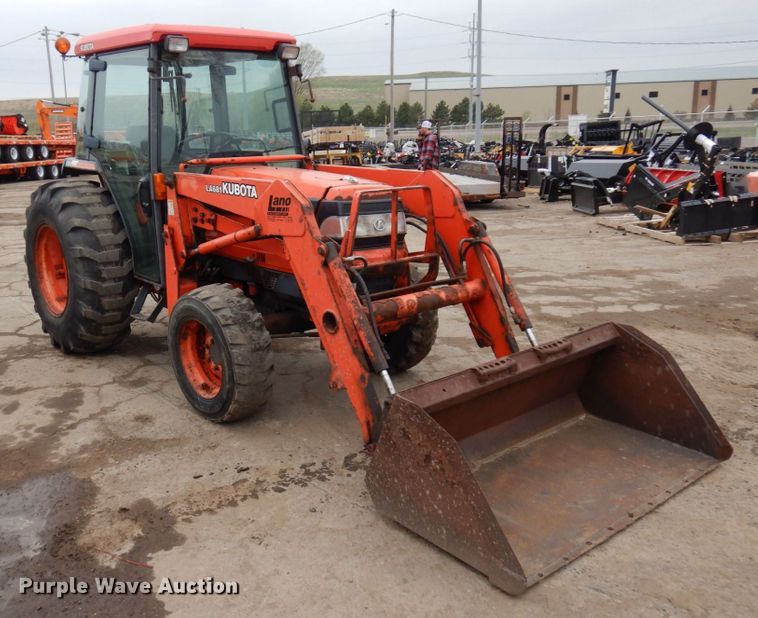 image for item DR0359 Kubota L4310  MFWD tractor