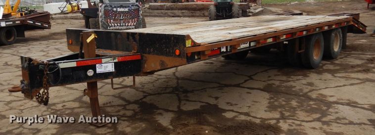 image for item DR0360 2009 Felling FT20-E  equipment trailer