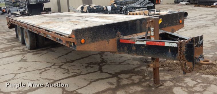 image for item DR0360 2009 Felling FT20-E  equipment trailer