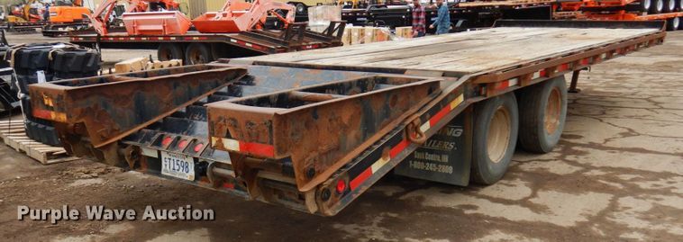 image for item DR0360 2009 Felling FT20-E  equipment trailer