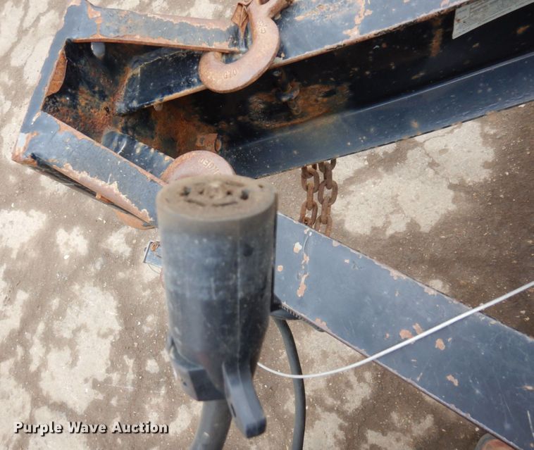 image for item DR0360 2009 Felling FT20-E  equipment trailer