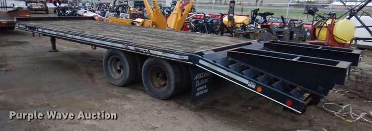 image for item DR0361 2002 Felling FT20  equipment trailer