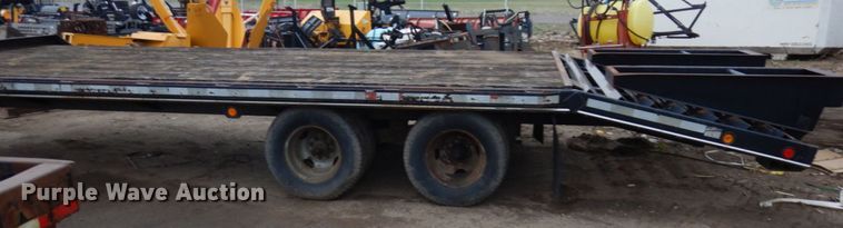 image for item DR0361 2002 Felling FT20  equipment trailer