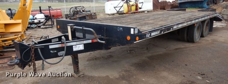 image for item DR0361 2002 Felling FT20  equipment trailer
