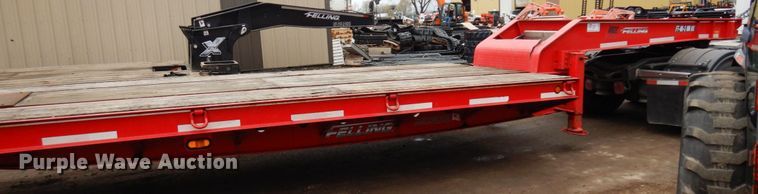 image for item DR0363 2016 Felling FT-80-3NNHX  equipment trailer