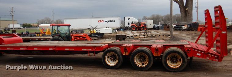 image for item DR0363 2016 Felling FT-80-3NNHX  equipment trailer