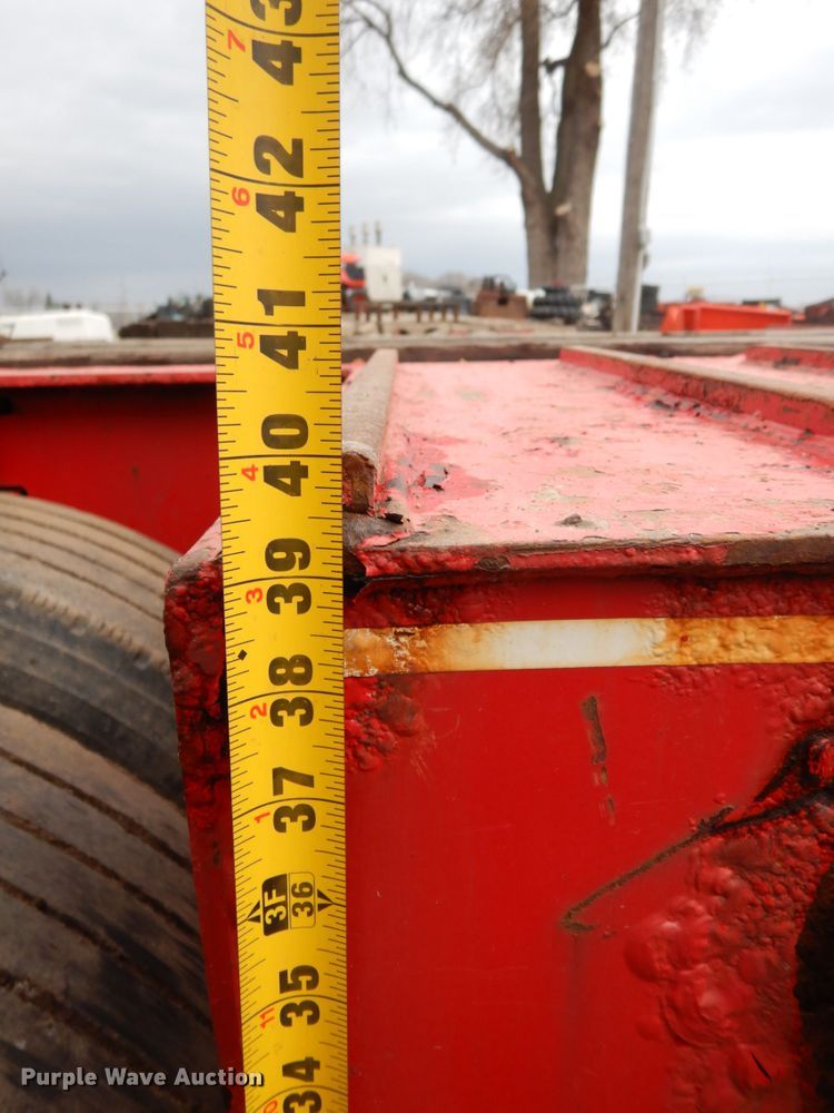 image for item DR0363 2016 Felling FT-80-3NNHX  equipment trailer