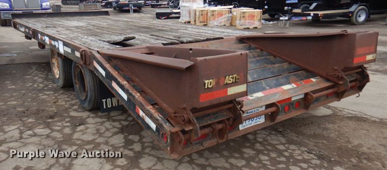 image for item DR0364 2001 Towmaster T30  equipment trailer