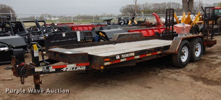 image for item DR0365 2012 Felling FT12-I  equipment trailer