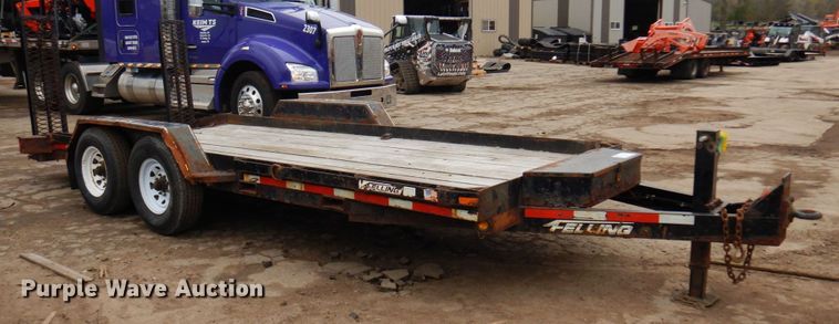 image for item DR0365 2012 Felling FT12-I  equipment trailer