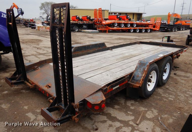 image for item DR0365 2012 Felling FT12-I  equipment trailer