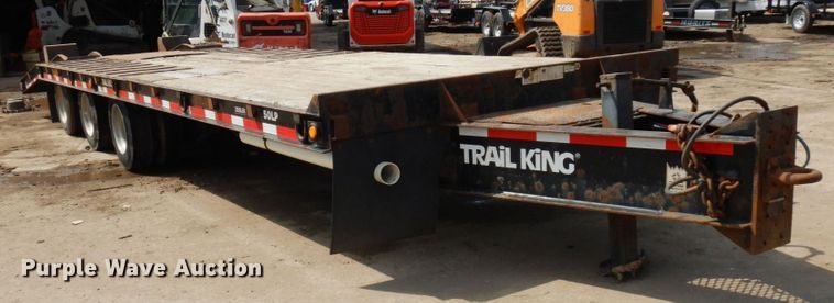 image for item DR0385 2013 Trail King TK50LP-303  equipment trailer