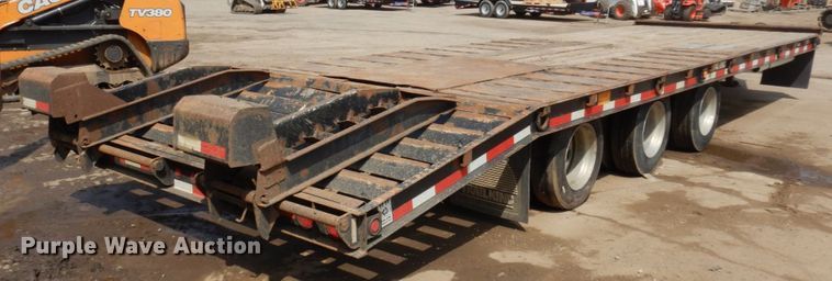 image for item DR0385 2013 Trail King TK50LP-303  equipment trailer