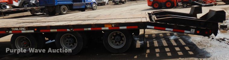 image for item DR0385 2013 Trail King TK50LP-303  equipment trailer