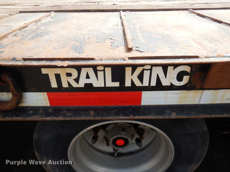 image for item DR0385 2013 Trail King TK50LP-303  equipment trailer