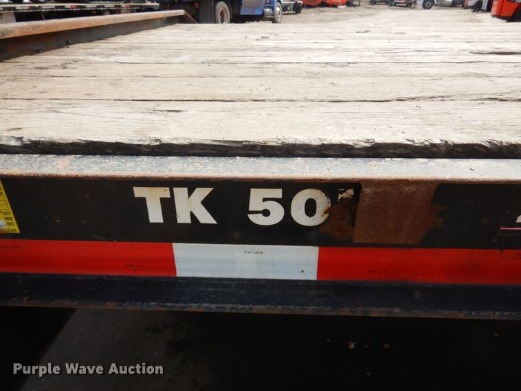 image for item DR0385 2013 Trail King TK50LP-303  equipment trailer