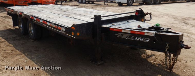 image for item DR0386 2018 Felling FT-24-2LP  equipment trailer