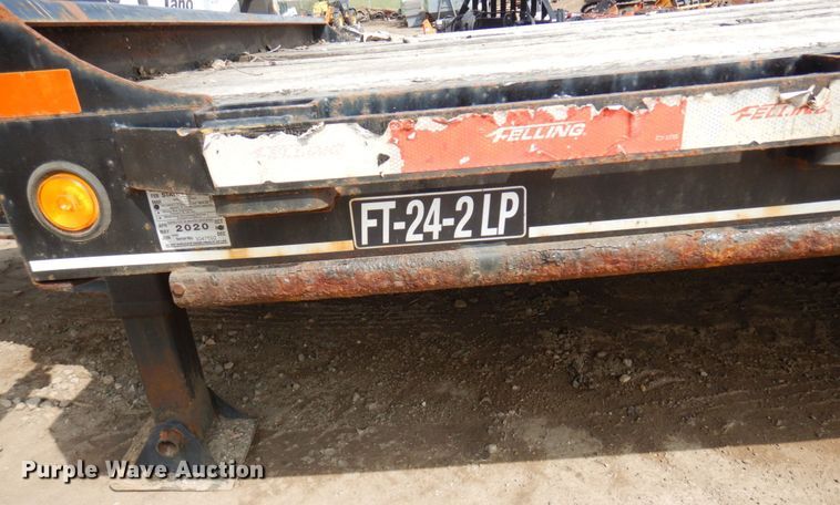 image for item DR0386 2018 Felling FT-24-2LP  equipment trailer