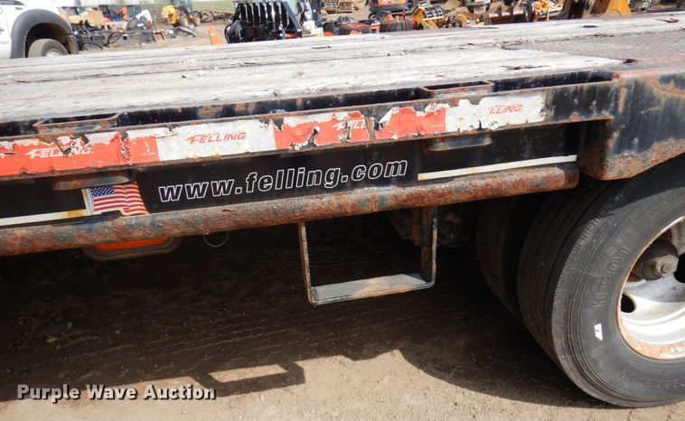 image for item DR0386 2018 Felling FT-24-2LP  equipment trailer