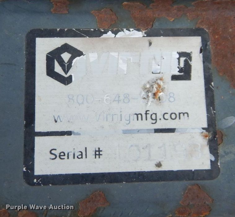 image for item DR0398 Virnig  skid steer broom