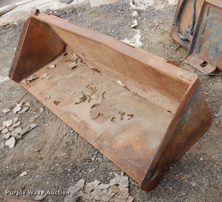 image for item DR0411 (2) Skid steer buckets