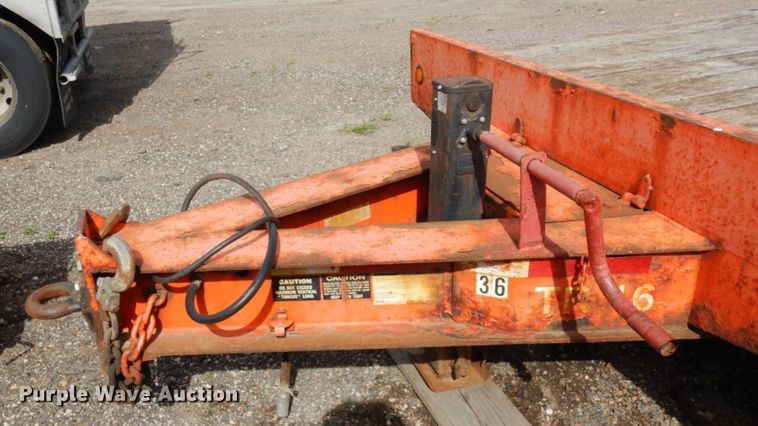 image for item DR0431 2006 Felling FT-50-3  equipment trailer