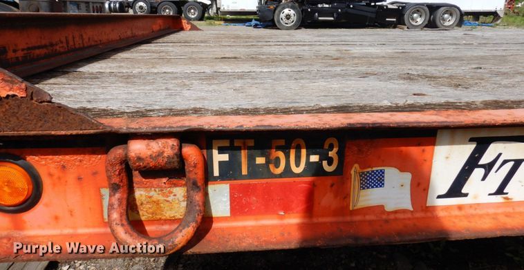 image for item DR0431 2006 Felling FT-50-3  equipment trailer