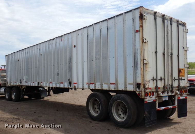 image for item DR0433 1986 Imco  walking floor trailer