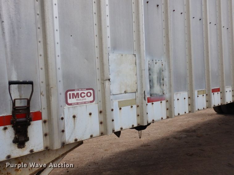 image for item DR0433 1986 Imco  walking floor trailer