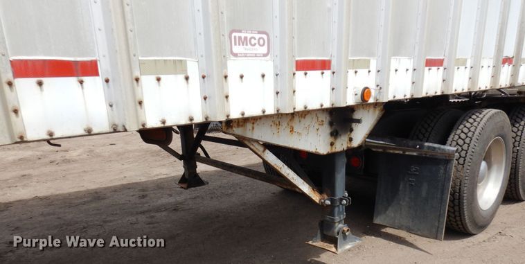 image for item DR0433 1986 Imco  walking floor trailer