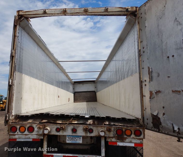 image for item DR0433 1986 Imco  walking floor trailer