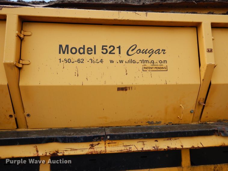 image for item DR0436 Wildcat 521  trommel screen