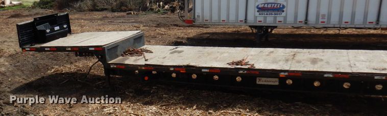 image for item DR0437 2004 Transcraft DTL-2100  drop deck equipment trailer