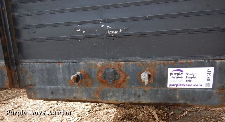 image for item DR0437 2004 Transcraft DTL-2100  drop deck equipment trailer