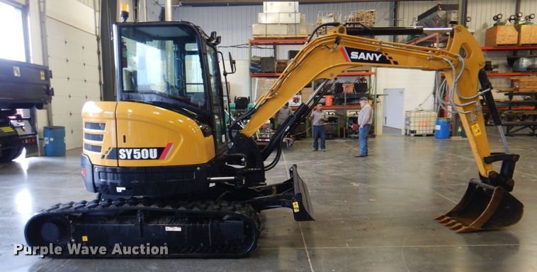 image for item DS5612 2020 Sany SY50U  mini excavator