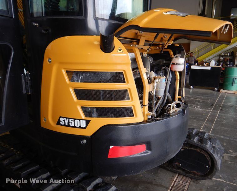 image for item DS5612 2020 Sany SY50U  mini excavator