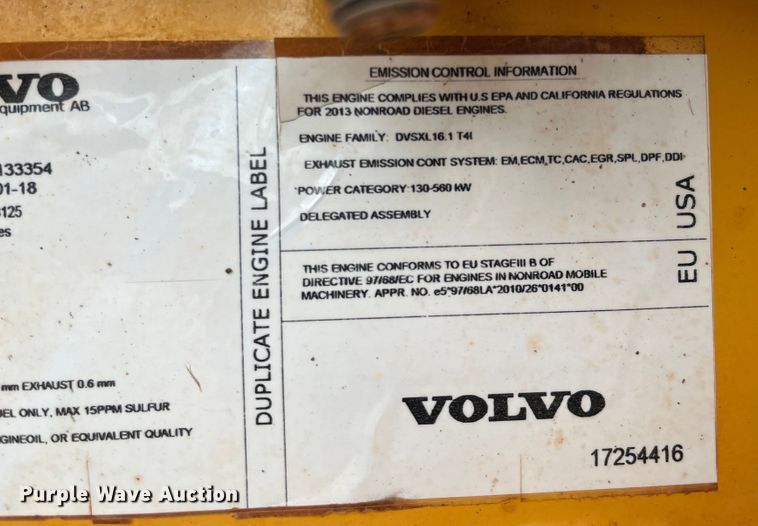 image for item DS7050 2011 Volvo A40F  haul truck