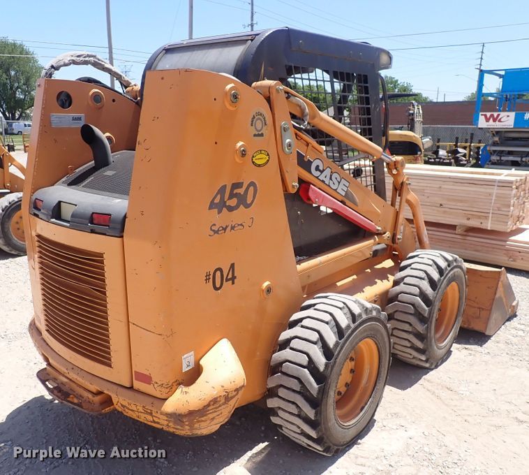 image for item DS7053 2008 Case 450  skid steer loader