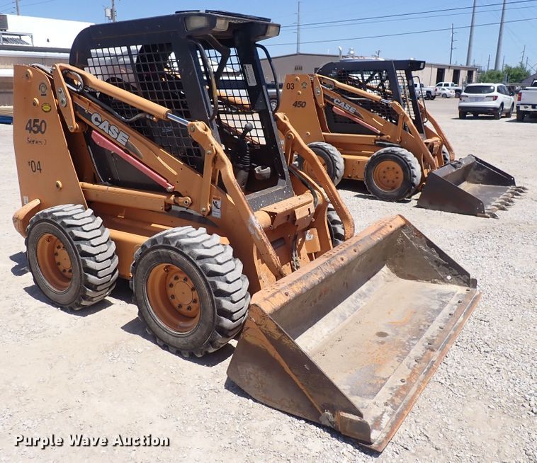 image for item DS7053 2008 Case 450  skid steer loader