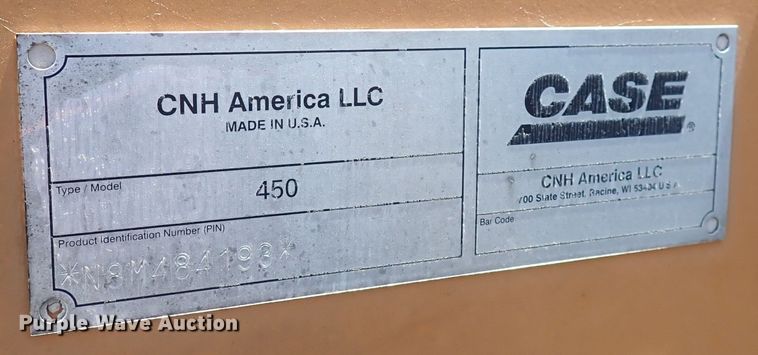 image for item DS7053 2008 Case 450  skid steer loader