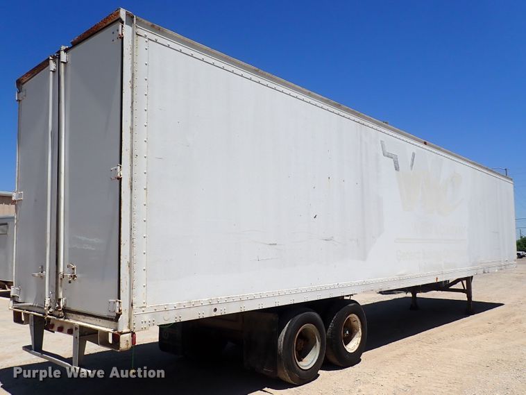 image for item DS7055 1984 Fruehauf  dry van trailer