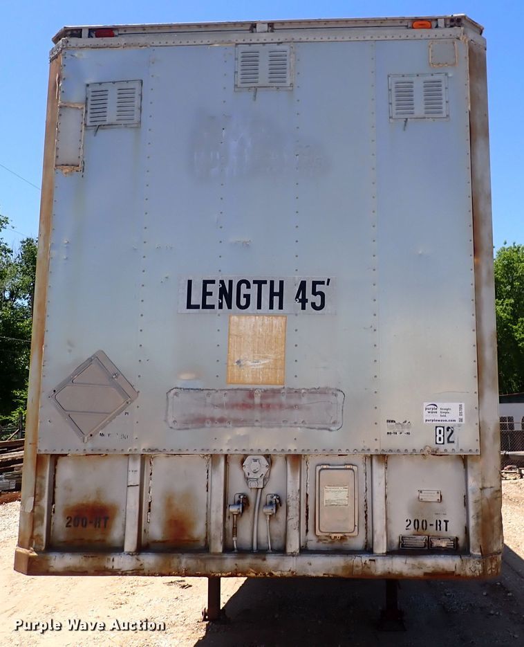 image for item DS7056 1978 Dorsey  dry van trailer