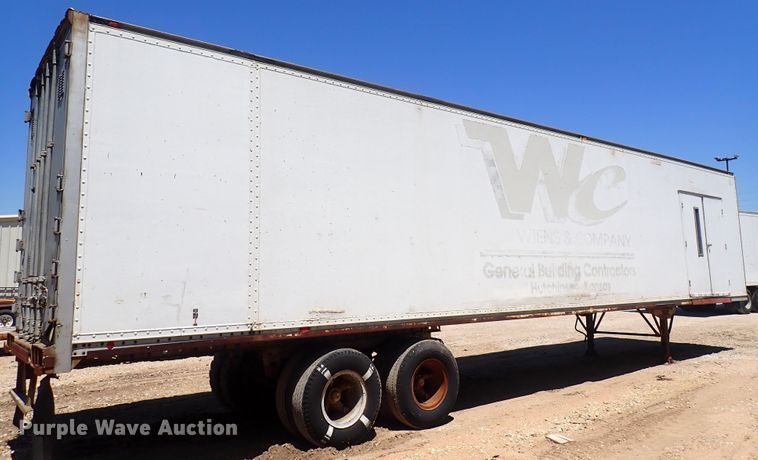 image for item DS7056 1978 Dorsey  dry van trailer