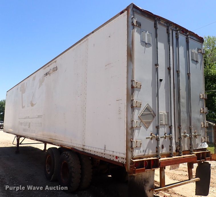 image for item DS7056 1978 Dorsey  dry van trailer