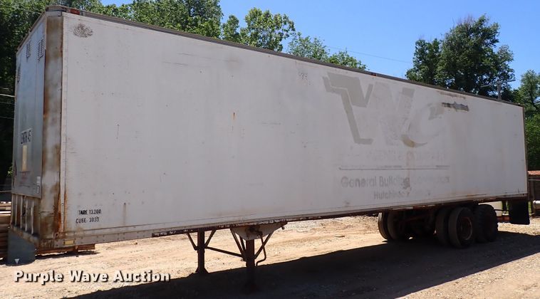 image for item DS7056 1978 Dorsey  dry van trailer