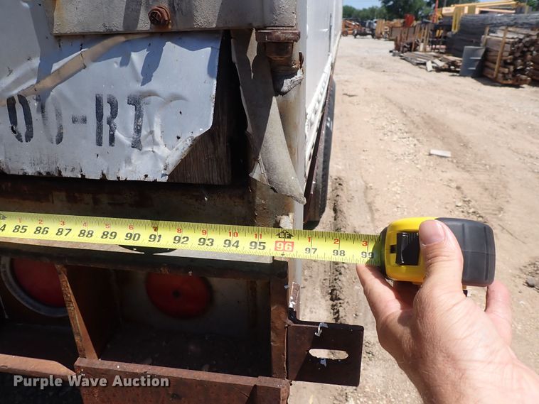 image for item DS7056 1978 Dorsey  dry van trailer