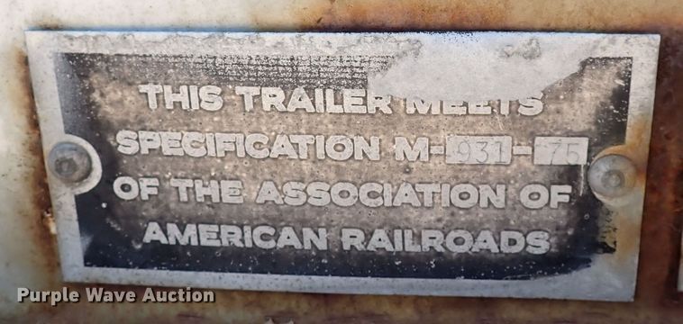 image for item DS7056 1978 Dorsey  dry van trailer